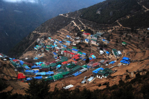 Namche Bazaar, capital of Sherpaland