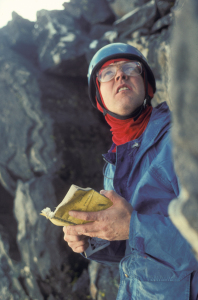 Ed Burrell wondering where he is on the Grand Teton